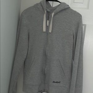 Grey hoodie
